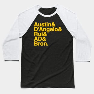 Los Angeles Basketball Baseball T-Shirt